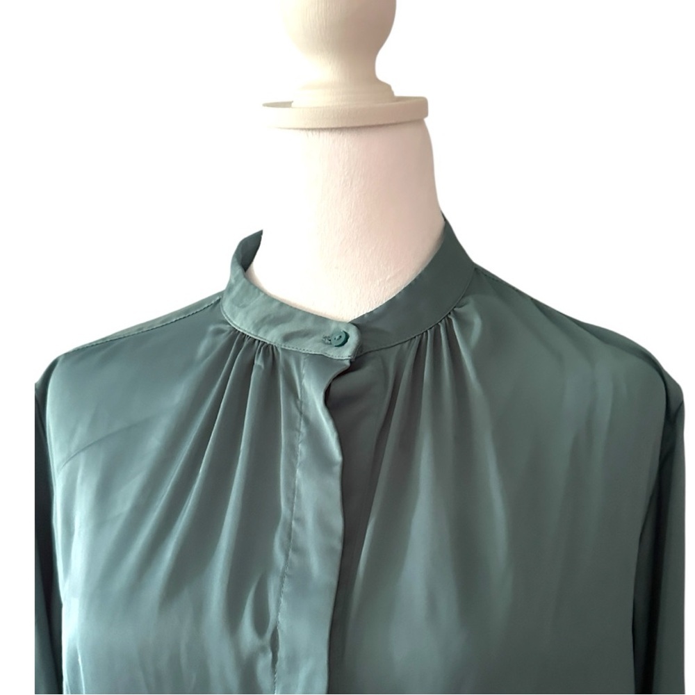Prologue Green Blouse Top medium - Picture 4 of 6